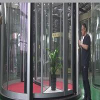 Porta de entrada giratória de segurança extrema