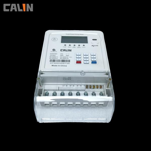 Load Management Sts Prepaid Meters , 3 Phase Electricity Meter Safety