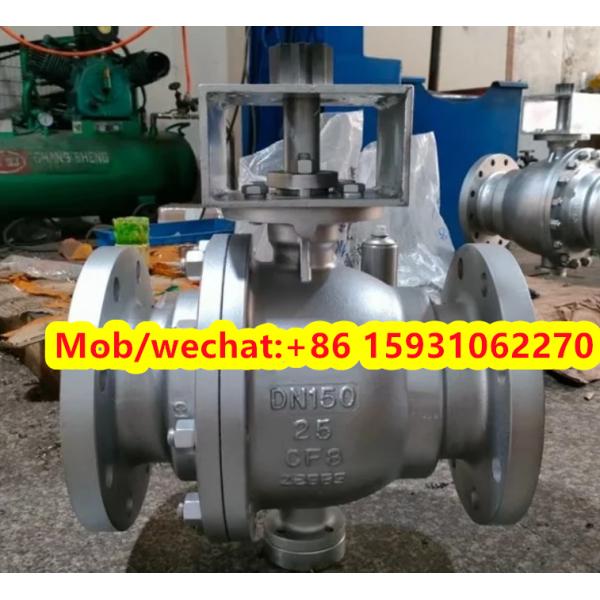 ANSI/ASME B16.34 flange end SS ball valve