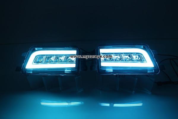 VW Volkswagen Passat 2016-2017 DRL LED Daytime driving turn signal Lights