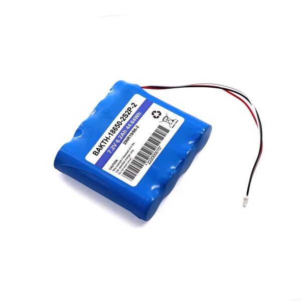 18650 Lithium Ion Power Bank Rechargeable Lithium Ion Battery Pack 7.2V 6.2Ah