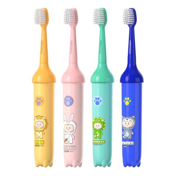 Sonic Electric Toothbrush Cartoon Smart Children Toothbrushes For 3-15 Year Old Kids