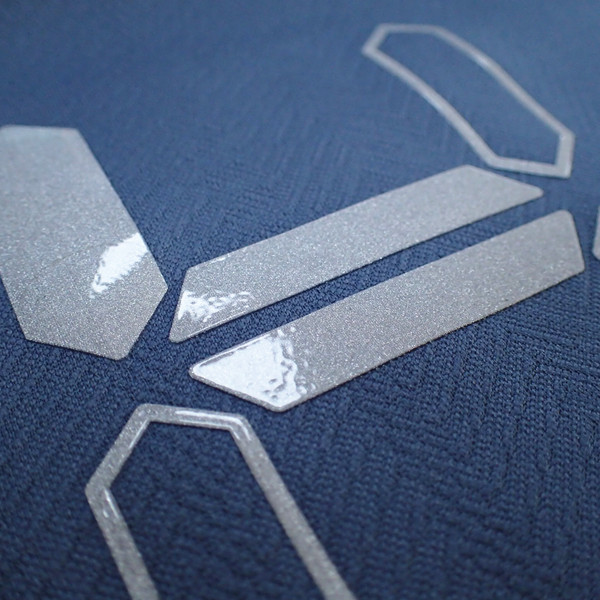 Серебряный силикон печатая ярлыки одежды передачи тепла SGS