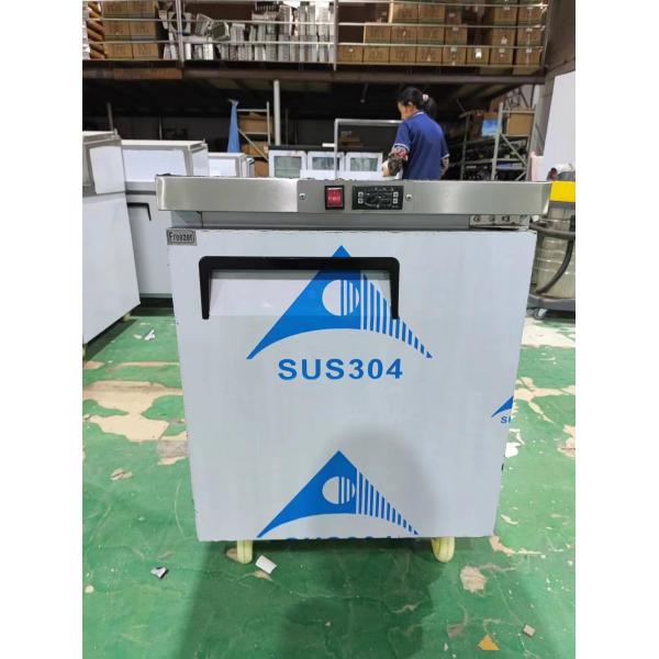 American Style Counter Table One-door Stainless Steel Under Counter 110V/60Hz