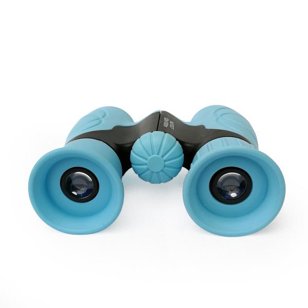 FMC Blue Color 8x21 Kids Binoculars For 3 Year Old , Child With Binoculars
