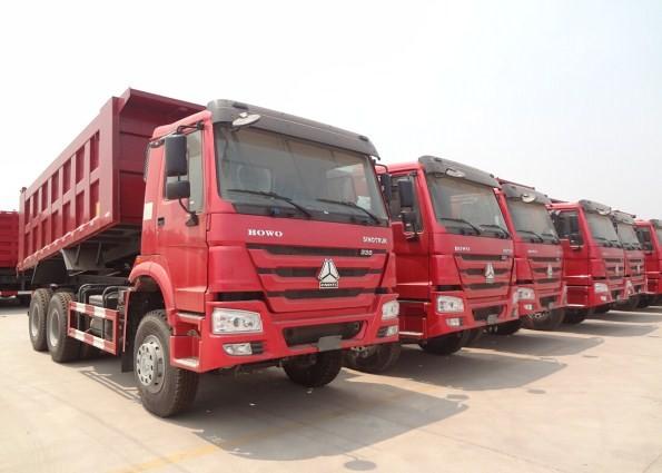 SINOTRUK HOWO ZZ3257N3447A1 336hp 6x4 dump truck for sale in ethiopia