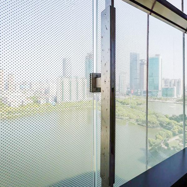 Commercial Building Aluminum Glass Wall Anti Theft Heat Strengthening
