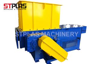 Máquina plástica da retalhadora do único eixo/máquina chipper para o pneu de