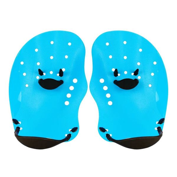 Adjustable Straps Silicone Swimming Hand Paddles For Adult Swim Training Lightweight