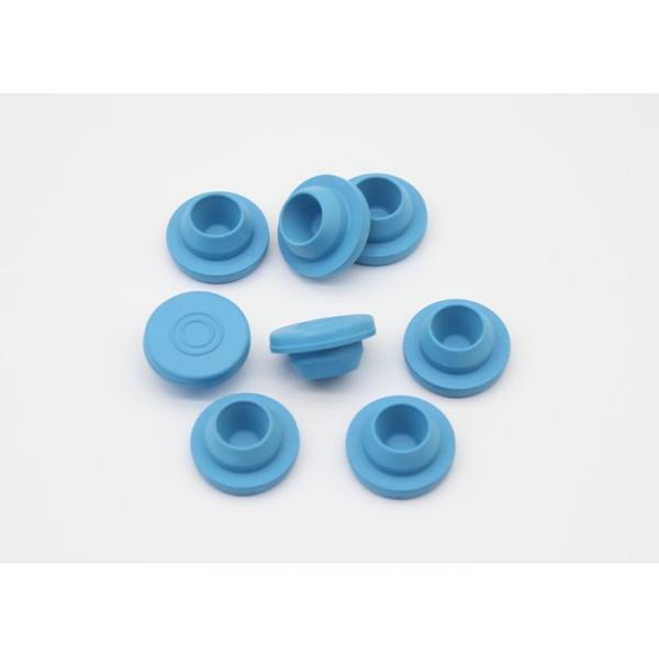 Окись этилена простерилизовала голубые фармацевтические резиновые затворы для пробирки впрыски