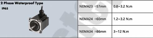 Мотор водоустойчивое 4A/Phase двухполярного гибрида Nema 34 stepper