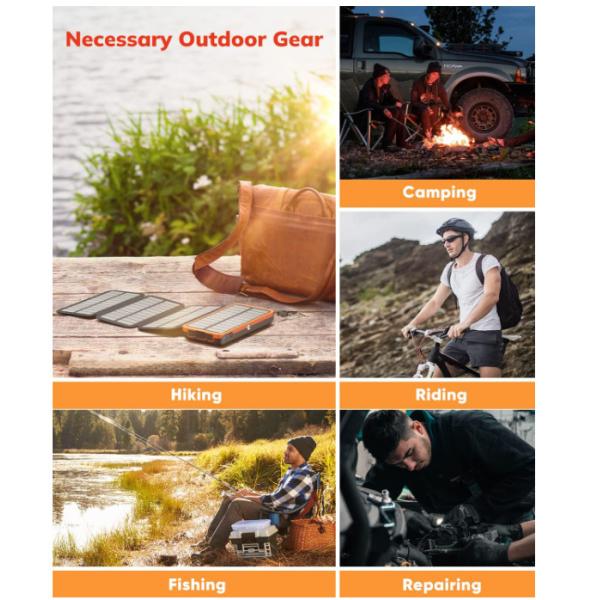 22.5W 27000mAh портативный солнечный зарядный блок для мобильного телефона