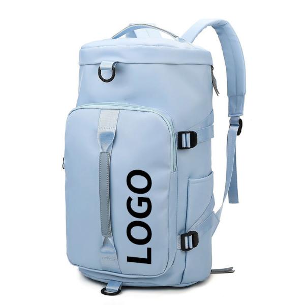 Custom Logo Short-Distance Weekend Gym Sports Backpack Travel Duffle Bags With Shoes Compartment