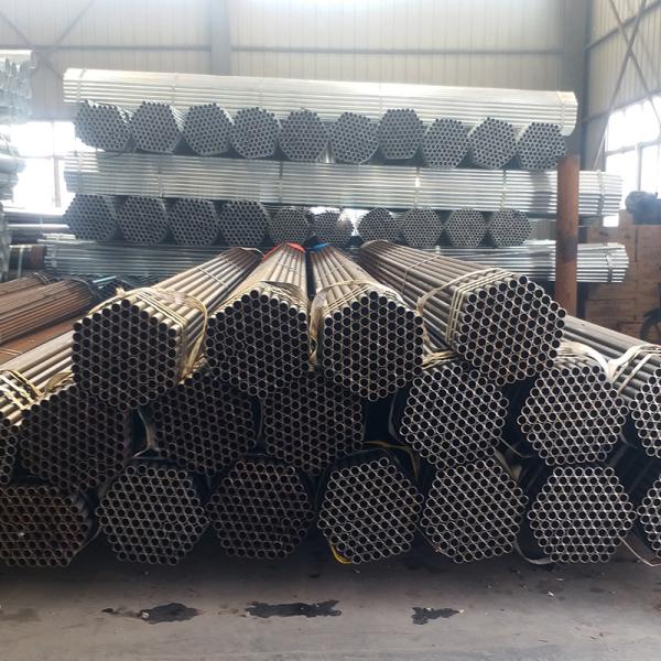 frame work Galvanized Steel Scaffolding pipe，42mm  BS 1387 pipe