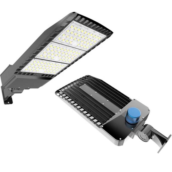 light sensor aluminium All in One 300watt 200w Waterproof IP65 Led shoebox shoe box light for outdoor