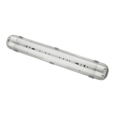 Stable 4 Foot LED Waterproof Tube Light Vapor Tight Fixture Multipurpose