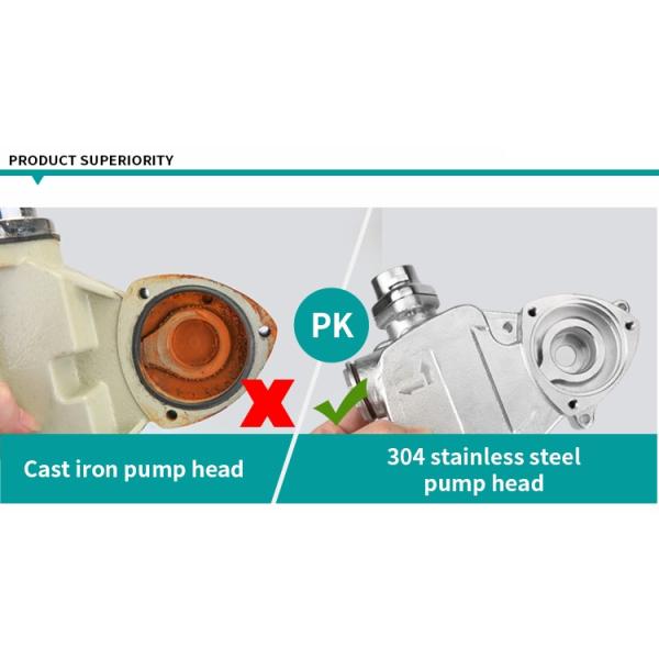 Водяная помпа литого железа автоматическая, центробежная собственная личность сосать головы насоса электрические 30