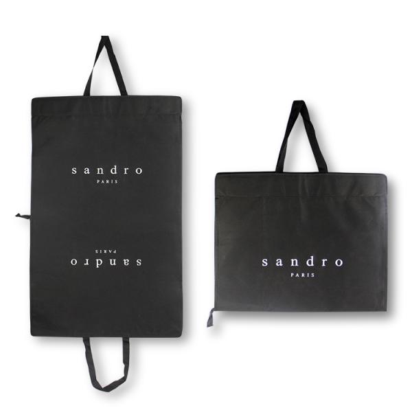 Luxury Dustproof Suit Protector Garment Bag , Non Woven Plastic Garment Bags With Zipper