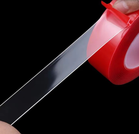 Nano Double Sided Tape Heavy Duty, High Viscosity Strong Adhesive Mounting Tape for Wall Decor & Car Dashboard, Removable Transparent Gel Tape, Washable Reusable