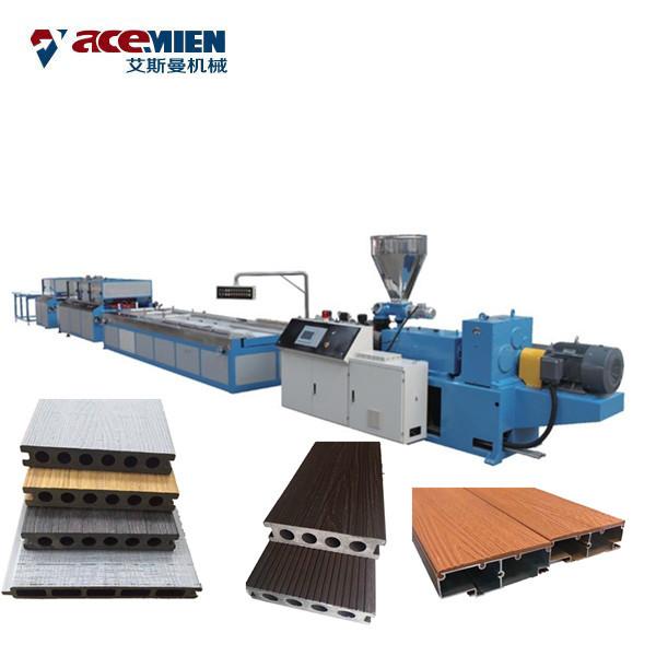 Plastic Molding WPC Profile Machine , WPC Production Line Making Baluster Railing