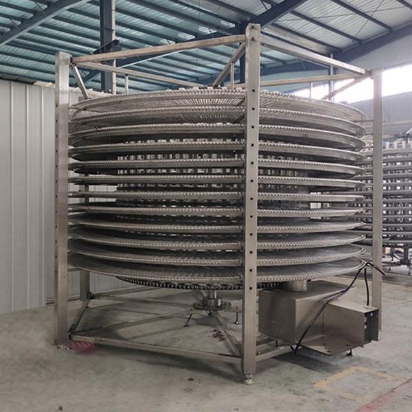 Industrial IQF Quick Freezing Vegetable Machine Easy Operation One Key Touch Operation