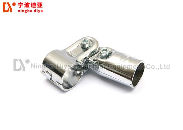 Chrome Plate Surface Lean Tube Connector / Stainless Joints Pipe With 2.3MM Thickness