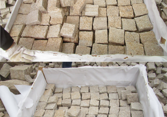 Твердость 104хсд желтого естественного куба вымощая камней изготовленная на заказ поверхностная заканчивая