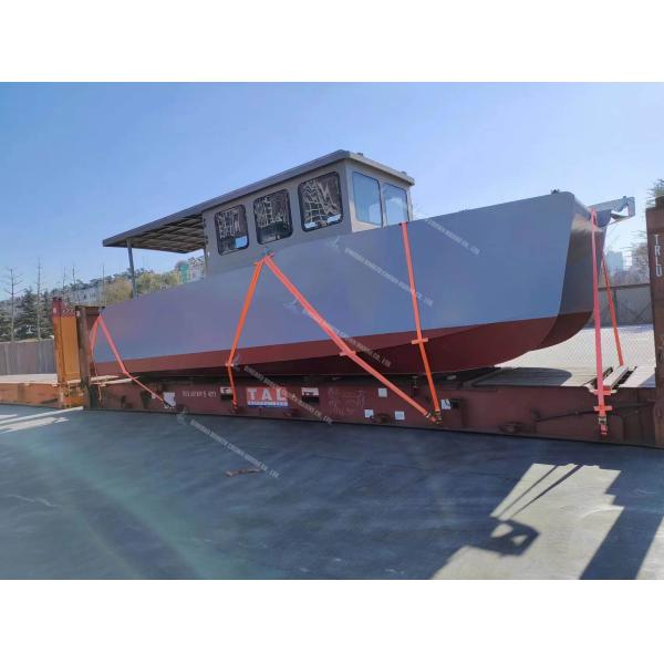 DK-CM32 9.8m Customizable Aluminum Alloy Catamaran Work Boat with Cabin