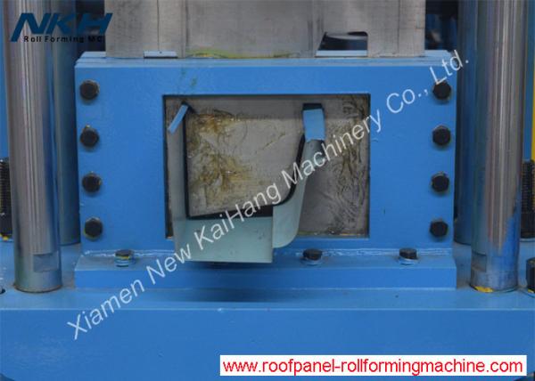 Water Gutter Roll Forming Machine , High Precision Seamless Gutter Machine