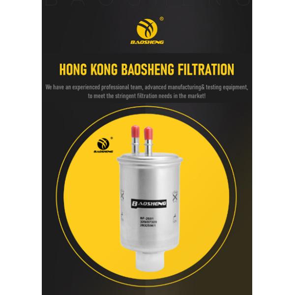 320 28325961 máquina escavadora Truck Oil Filter 125/182mm Heighth