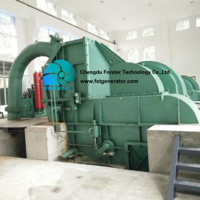 a instalação longa de alta pressão da tubulação do gerador da roda de água de 50Hz/60Hz Pelton