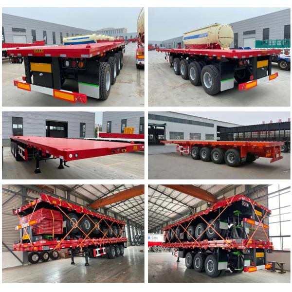 Jost 2.0 or 3.5 Inch King Pin 3 Axles 40FT Container Trailer in India and Africa