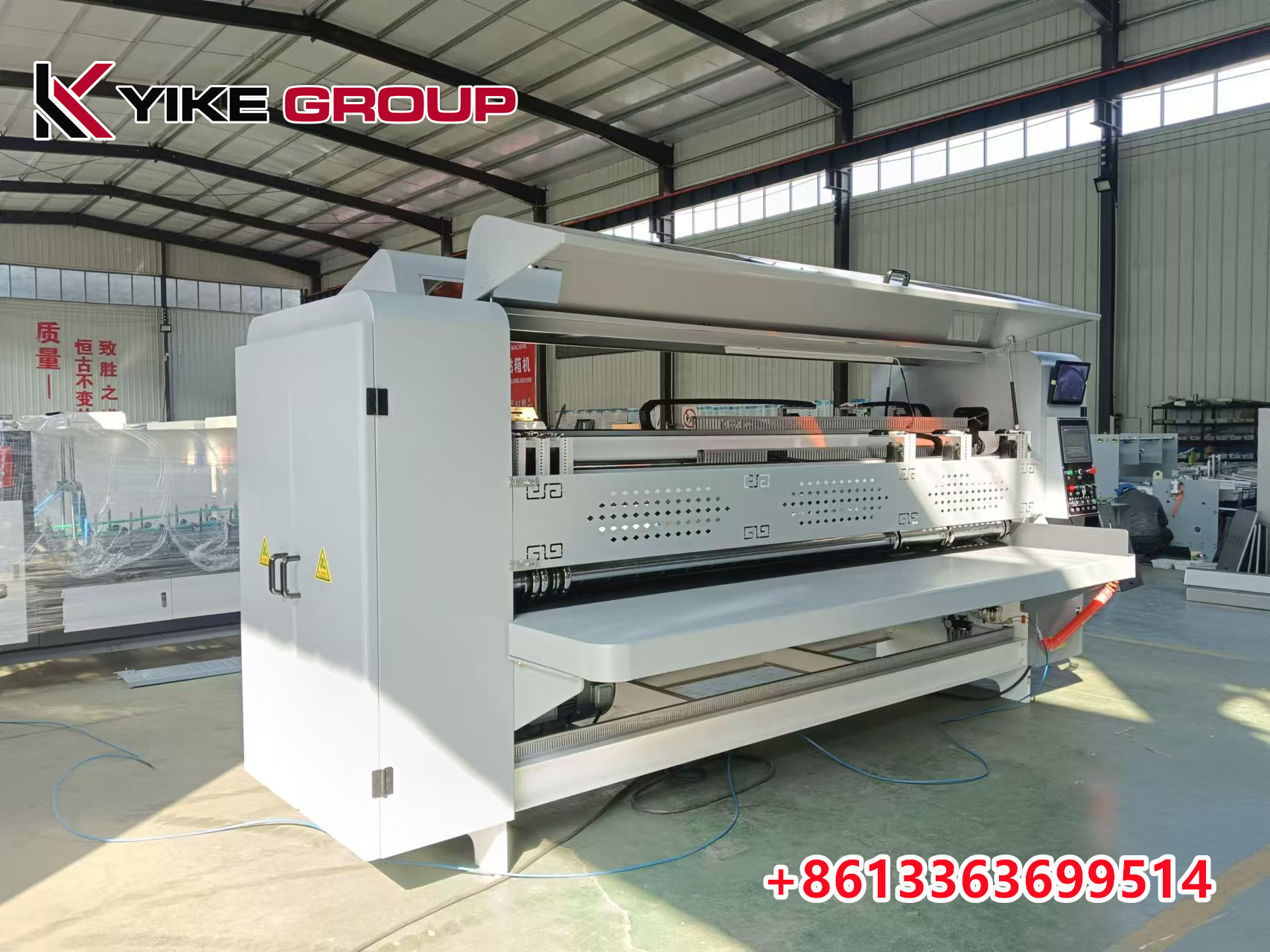 Машина Creaser бомбардира Slitter лезвия мотора сервопривода Cnc компьютера тонкая для картона