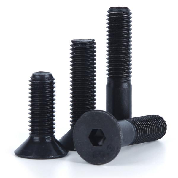 High Strength Carbon Steel Gr.10.9 Allen Countersunk Head Screw Full Thread Standard DIN7991