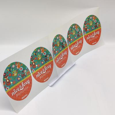 Silver Foil Printable Vinyl Sticker Paper Jars Decorative Waterproof Sticker Paper