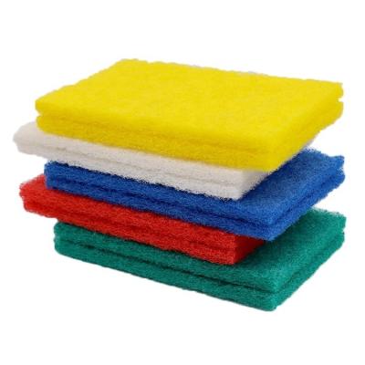 Pad de limpeza de fibra de nylon industrial para limpeza eficaz da cozinha
