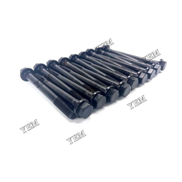 For Yanmar 18 PCS Cylinder Head Bolt 4TNE84 4TNV88 Engine