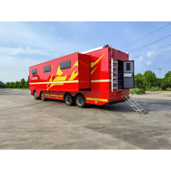 Premium Dongfeng 4X4 All-Wheel Drive Professional Wilderness Camping Recreational Vehicles Motorhome