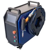 Soudage laser à la fibre portatif à air refroidi soudeur portable pour meubles de bureau en acier inoxydable
