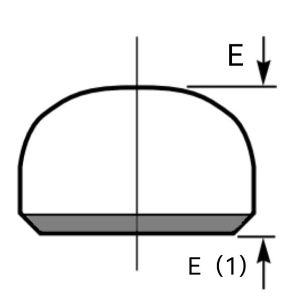 ASME B16.9 Carbon Steel and Stainless Steel Grooved Pipe Fittings Buttweld End Cap SCH5 To SCH160v for Piping Systems
