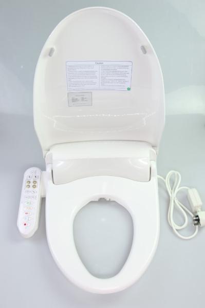 Seat Sensor Plastic Battery Bidet Toilet Seat Instant Heat With Remote Control
