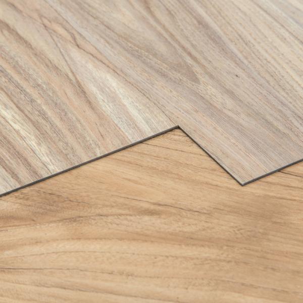 Skid Resisting Commercial Flooring Vinyl Tiles Deformantion Prevent Non Poisonous
