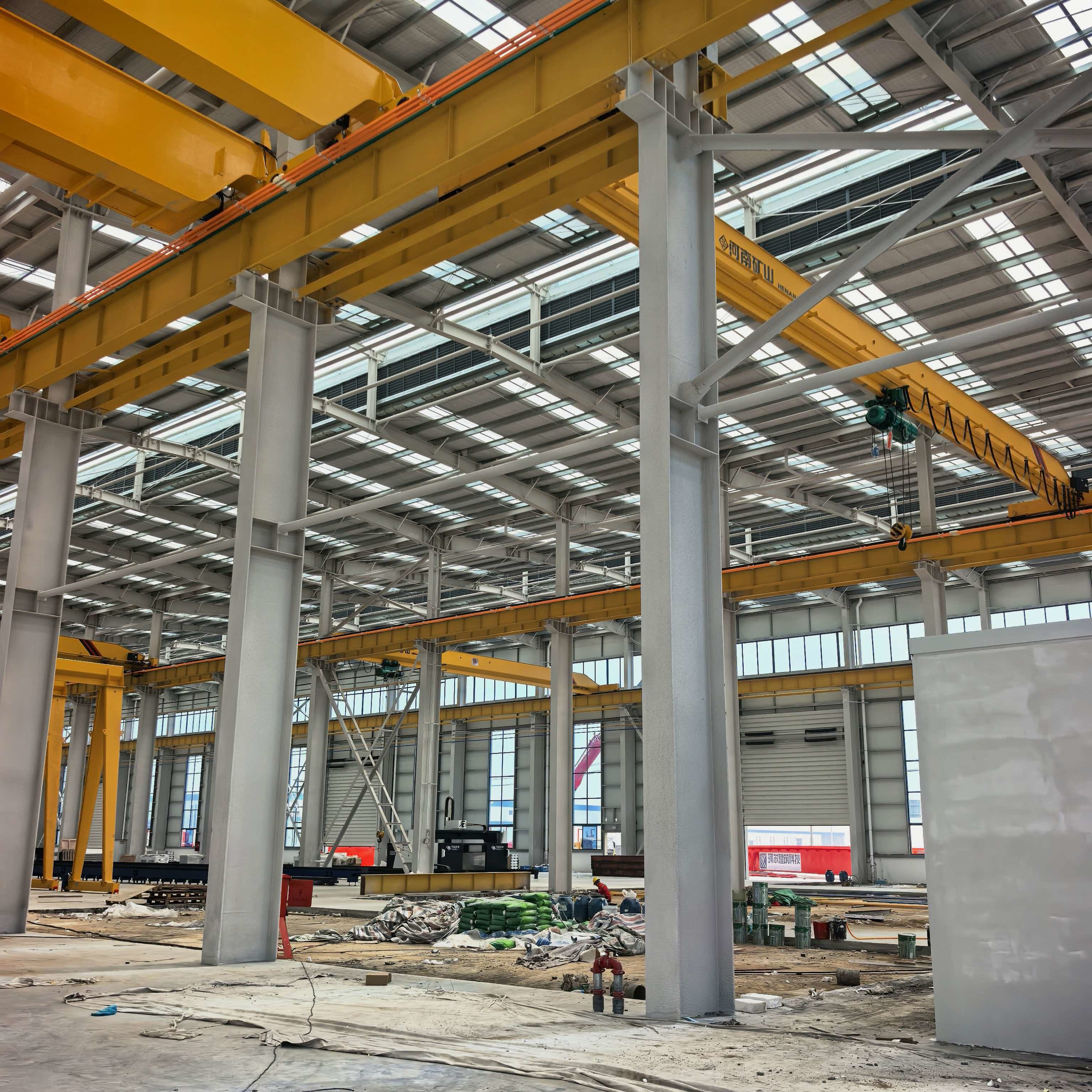 High Span Public Steel Building Structure Solutions For Cultural And Sports Exhibition Halls