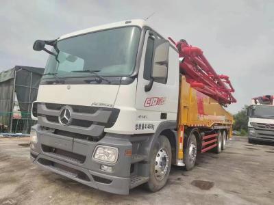 52m Shacman Refurbished Concrete Pump Truck 5 Axles High Refurbishment Standard