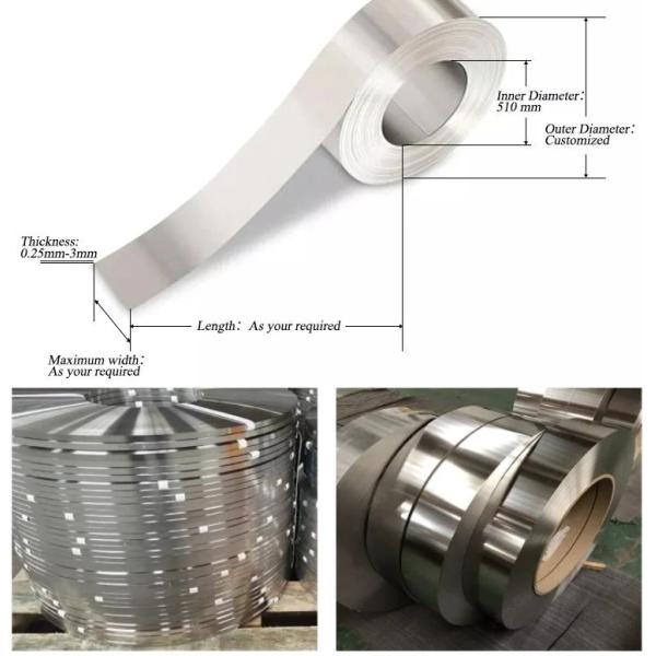 Cold Rolled Stainless Steel Strip 304 with 0.05mm 2mm Thick 304l stainless steel coil