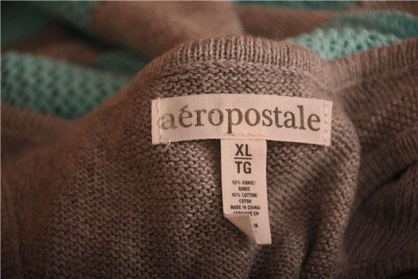 Ladies Striped Sweater Utility Gilet Vest 55% Ramie 45% Cotton