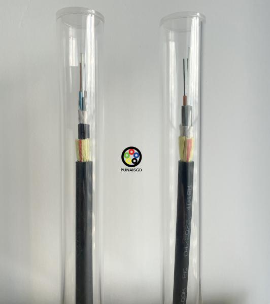 6 Noyau double enveloppe du câble à fibre optique pour l'extérieur avec câble ADSS OFC haute étanchéité