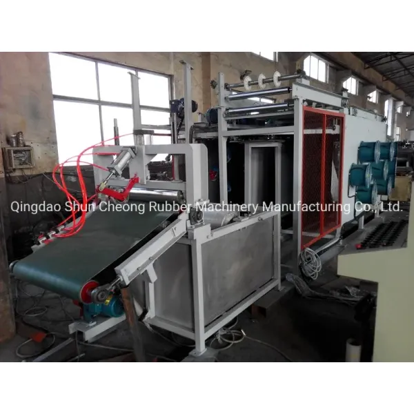 XPG-700 Rubber Sheet Cooling Line Batch Off Cooler Cooling Machine / Batch Off Cooler