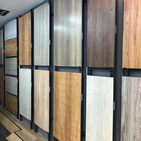La actualización de pisos de apartamentos fácil clic Ultra delgado impermeable LVT Karndean azulejos de vinilo