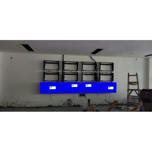 Панель стены Lcd шатона VGA 3.5mm DVI стекло Tempratured 55 дюймов